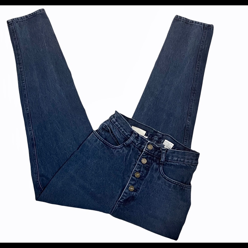 Vtg Rio Button Fly High Rise Tapered Leg Jeans